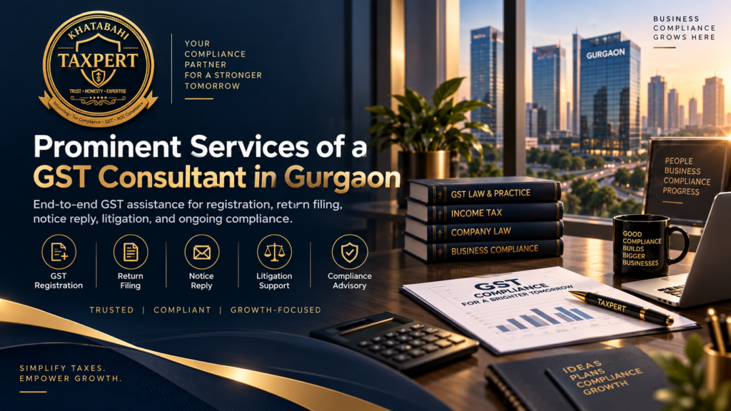 Top GST Consultant in Gurgaon