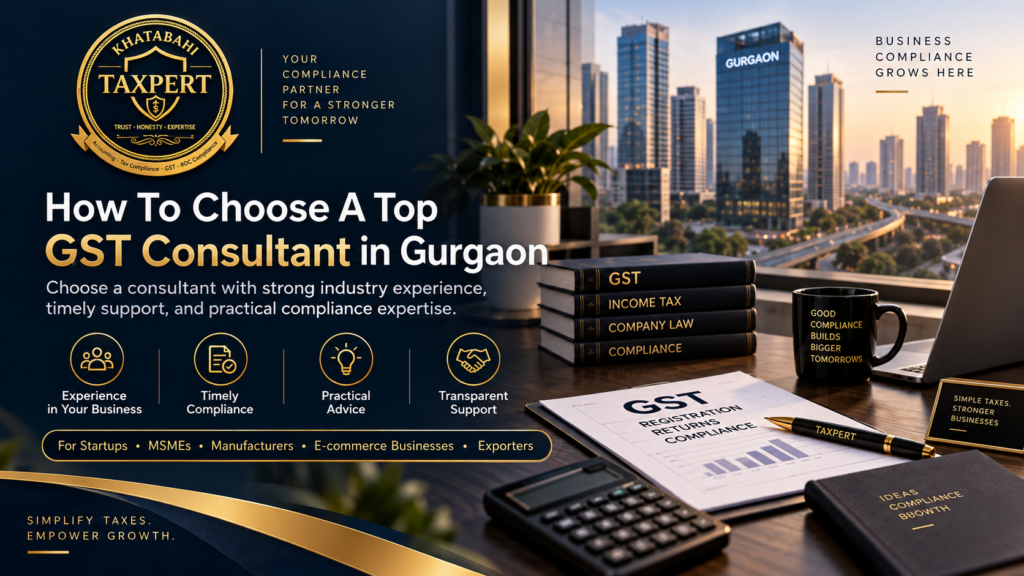 Top GST Consultant in Gurgaon